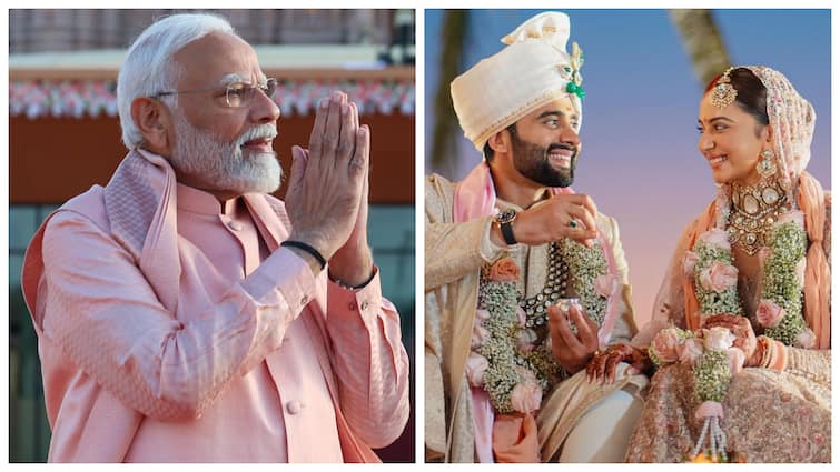 PM Narendra Modi Wishes Rakul Preet Singh, Jackky Bhagnani On Their Wedding Newlyweds Rakul Preet Singh, Jackky Bhagnani Get Wishes From PM Narendra Modi
