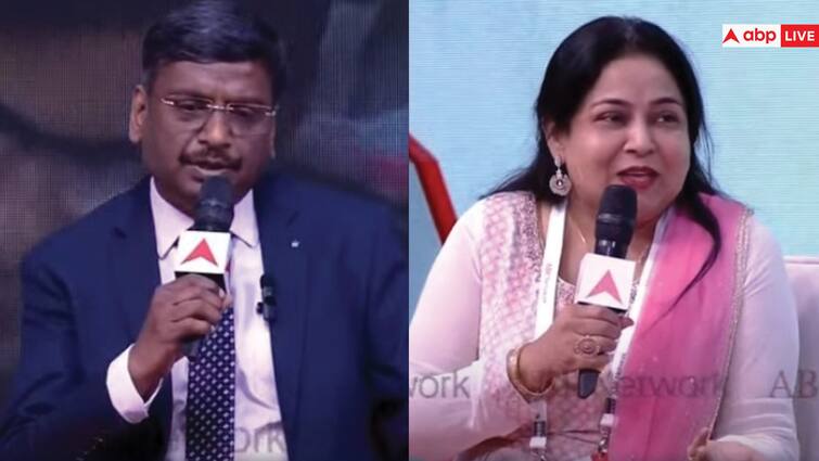 Ideas of India Summit 2024: क्या 21 दिन में सीख सकते हैं अंग्रेजी, देश में सबको अंग्रेजी क्यों सीखनी चाहिए? Ideas of India 2024 by ABP Network Neetu Singh KD Campus Vijendra Singh Chouhan Associate Professor Delhi University Ideas of India Summit 2024: क्या 21 दिन में सीख सकते हैं अंग्रेजी, देश में सबको अंग्रेजी क्यों सीखनी चाहिए?