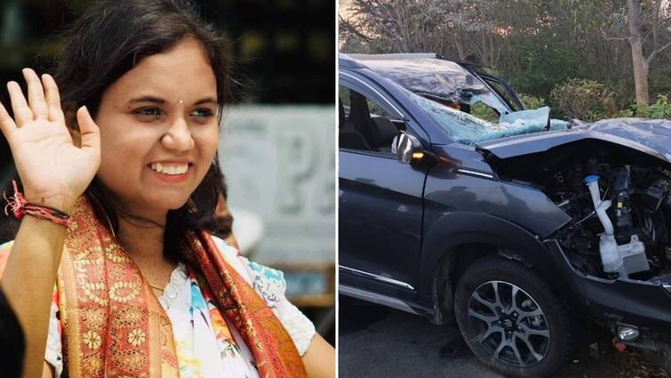 Patancheru police files case against dead BRS MLA Lasya Nandita PA and driver Akash Lasya Nandita News: లాస్య నందిత డ్రైవర్‌పై కేసు, ఎమ్మెల్యే సోదరి ఫిర్యాదులో కీలక వివరాలు