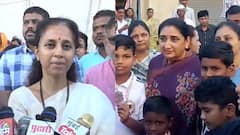 Supriya Sule baramati : तिकडे सुनेत्रा पवार मैदानात, दुसरीकडे सुप्रिया सुळेंनी कंबर कसली; नणंद-भावजयी बारामतीच्या दौऱ्यावर