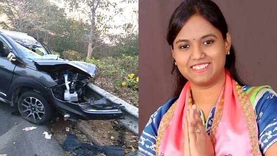 BRS MLA Lasya Nanditha Death : హైదరాబాద్ ఓఆర్ఆర్ పై ఘోర రోడ్డు ప్రమాదం..MLA మృతి | ABP Desam