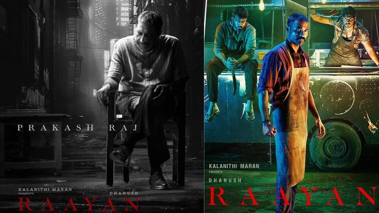 Actor Prakash  Raj Joined on Board in Raayan Movie Poster is out Raayan: ’ராயன்’ படத்தில் நடிக்கும் இன்னொரு பிரபலம் - தனுஷ் வெளியிட்ட சமீபத்திய அப்டேட்!