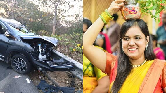 BRS MLA Lasya Nanditha Death : హైదరాబాద్ ఓఆర్ఆర్ పై ఘోర రోడ్డు ప్రమాదం..MLA మృతి | ABP Desam
