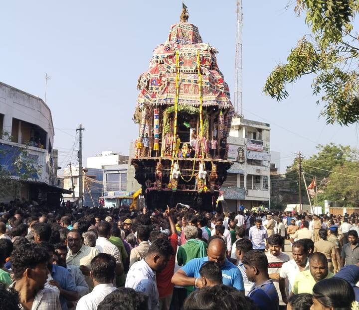 Tiruchendur Subramanya Swamy Temple's Chariot Festival Draws Hundreds ...