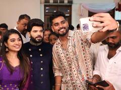 Legend Saravanan: திருமண விழாவில் லெஜண்ட் சரவணன்! முண்டி அடித்துக் கொண்டு செல்ஃபி எடுத்த மக்கள்!