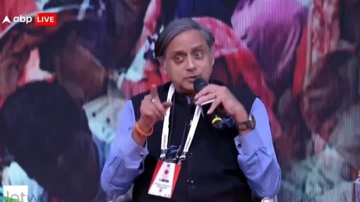 Ideas of India 2024 by ABP Network Congress Shashi Tharoor  BJP Vinay Sahasrabuddhe On Lok Sabha Election 2024 Ideas of India: क्या बीजेपी लोकसभा चुनाव में जीतेगी 300 सीटें, कांग्रेस नेता शशि थरूर ने दिया ये जवाब