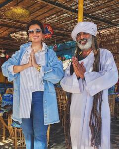 Hamsa Nandini photos : ఈజిప్టులో విహరిస్తోన్న హంసా నందిని!