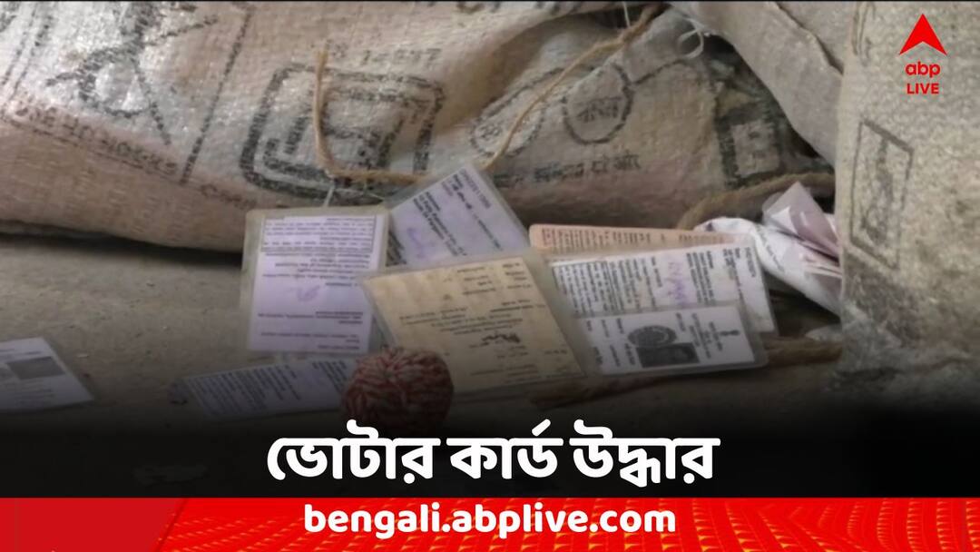 Loksabha Election 2024 Nadia News Bag full of voter cards recovered Nadia News: ব্যাগভর্তি ভোটার কার্ড উদ্ধার, লোকসভা নির্বাচনের আগে চাঞ্চল্য নদিয়ায়
