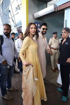 Rakul Preet SIngh: ਮਾਂਗ 'ਚ ਸਿੰਦੂਰ, ਹੱਥਾਂ 'ਚ ਚੂੜਾ, ਅਨਾਰਕਲੀ ਸੂਟ 'ਚ ਪਤੀ ਜੈਕੀ ਨਾਲ ਨਜ਼ਰ ਆਈ ਨਵਵਿਆਹੀ ਦੁਲਹਨ ਰਕੁਲ ਪ੍ਰੀਤ, ਦੇਖੋ ਤਸਵੀਰਾਂ