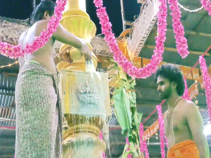 திருவெண்காடு  புதன் ஸ்தலத்தில் கொடியேற்றத்துடன் தொடங்கியது இந்திரப் பெருவிழா