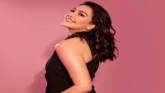 Kajal Aggarwal Pics: કાજલ અગ્રવાલે મિનિમલ મેકઅપ સાથે બ્લેક કો-ઓર્ડ સેટમાં આપ્યા ક્લાસી પોઝ