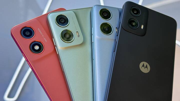 इस लिस्ट का तीसरा फोन Moto G24 Power है. इस फोन का 8GB RAM और 128GB स्टोरेज वाला वेरिएंट अमेज़न पर 9,667 रुपये में उपलब्ध है. इस फोन में 90Hz वाली 6.56 इंच की आईपीएल एलसीडी स्क्रीन, 50MP+2MP बैक कैमरा, 16MP फ्रंट कैमरा, 6000mAh बैटरी, 30W फास्ट चार्जिंग सपोर्ट, और MediaTek Helio G85 Octa core चिपसेट समेत कई खास फीचर्स दिए गए हैं.