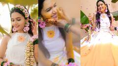 Prathamesh - Kshitija Wedding :  'गजर झाला दारी, साजनाची स्वारी आली' दगडूच्या पराजूचे हळदीचे फोटो समोर!