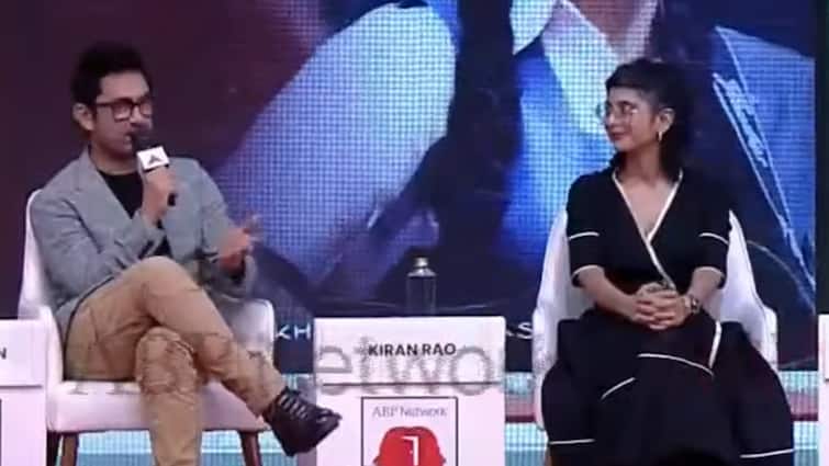 ideas of india 2024 by abp network aamir khan kiran rao talk about lapaataa ladies tales  Ideas Of India 2024: આમિર ખાન-કિરણ રાવે 'લાપતા લેડીઝ'ની સ્ટોરી સંભળાવી, થિયેટરમાં જલ્દી રિલીઝ થશે ફિલ્મ 