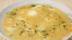 Egg Drop Soup Recipe : கரகரப்பான தொண்டைக்கு இதமான முட்டை சூப்..செய்முறை விளக்கம் இதோ!