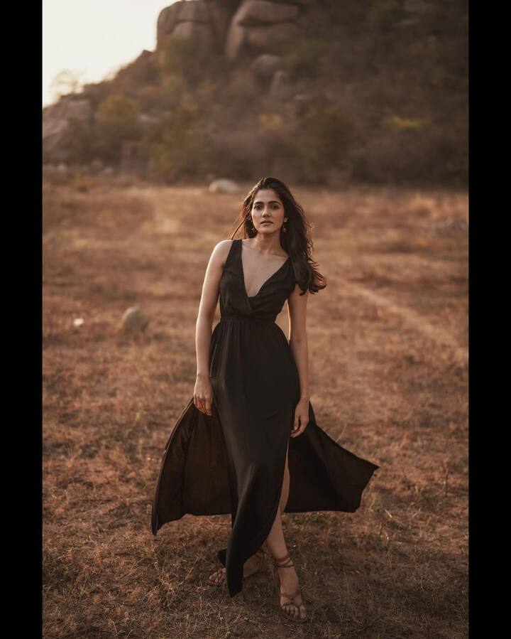 నితిన్ 'చెక్' మూవీలో చిన్న రోల్ చేసింది.