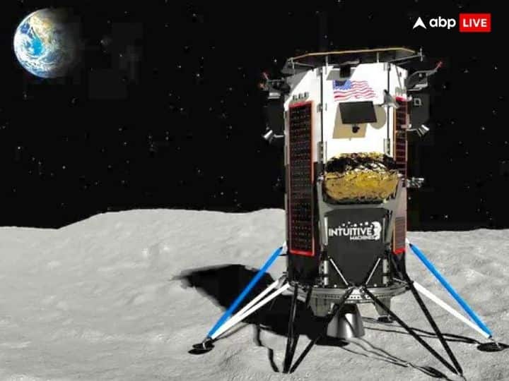 America Odysseus lander lands on Moon south pole NASA said sending weak signal America Moon Mission: चंद्रमा के साउथ पोल पर उतरा अमेरिका का लैंडर, भारत के बाद ऐसा करने वाला दूसरा देश बना