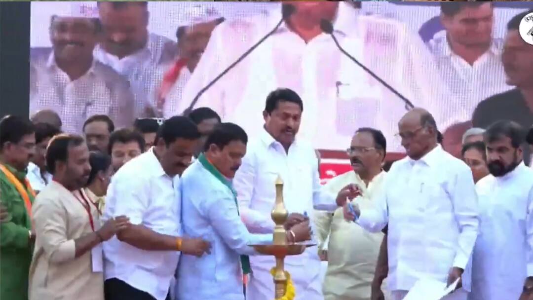 Pune Political News Mahavikas Aghadi melava In Pune sharad pawar supriya sule nana patole Pune News : महाविकास आघाडीचा पुण्यात कार्यकर्ता मेळावा; महत्वाचे नेते उपस्थित, लोकसभेसाठीची रणनिती ठरणार?