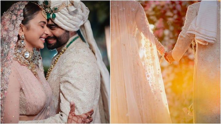 Rakul Preet Singh and Jackky Bhagnani got married in Goa on Wednesday in an intimate wedding ceremony. 