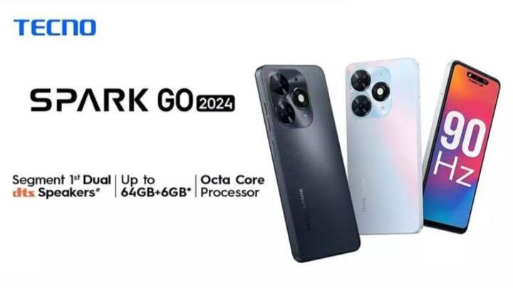 इस लिस्ट में तीसरे फोन का नाम Tecno Spark Go 2024 है. इस फोन की कीमत 6,799 रुपये से शुरू होती है. इस फोन में 6.56 इंच की एचडी प्लस स्क्रीन दी गई है, जो 90Hz रिफ्रेश रेट के साथ आती है. इस फोन के पिछले हिस्से में 13MP डुअल कैमरा सेटअप, Unisoc T606 चिपसेट, 5000mAh बैटरी और 10W का फास्ट चार्जिंग सपोर्ट दिया गया है.
