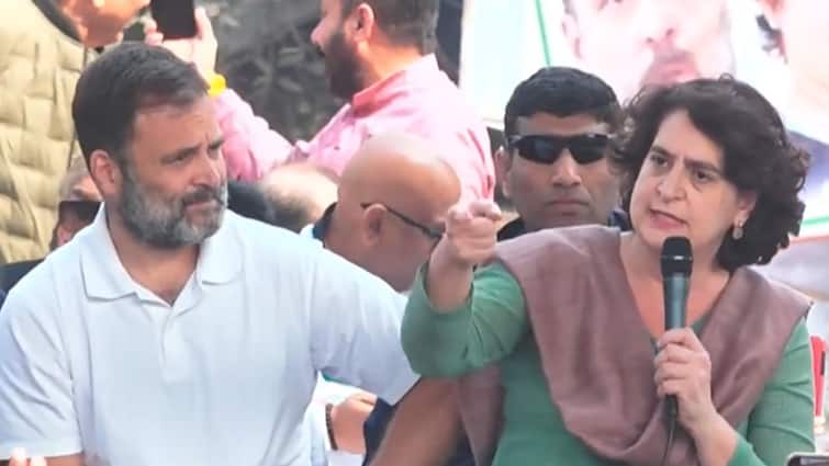 Bharat Jodo Nyay Yatra Priyanka Gandhi Congress Moradabad Dont Cast Vote On Bogus Promises 'Don't Cast Vote On Bogus Promises': Priyanka Gandhi Attacks BJP During Nyay Yatra In Moradabad