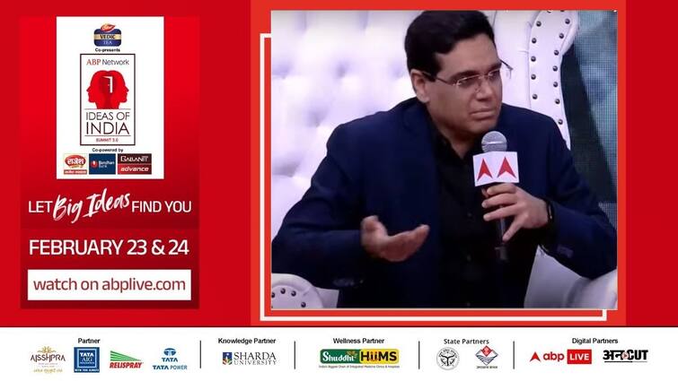 Ideas of India 2024 by ABP Network 12th Fail Manoj Kumar Sharma Chambal Morena 'Dacoits And Rebels Different': '12th Fail' IPS Manoj Kumar Speaks On Life In Chambal At Ideas Of India