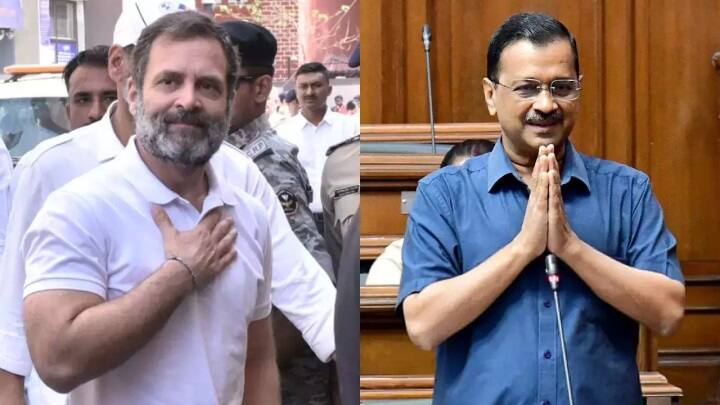 Congress AAP Announce Seat Sharing Formula For Delhi Gujarat Haryana Goa and Chandigarh விட்டுக்கொடுத்த காங்கிரஸ்.. ஃபார்முலாவுக்கு ஓகே சொன்ன ஆம் ஆத்மி.. பாஜகவுக்கு தலைவலியாக மாறுமா தலைநகரம்?