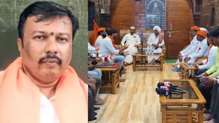 Pune Maratha reservation manoj jarange patil Ajay Baraskar dehu Ajay Baraskar has no connection with Dehu and Dehu Sansthan marathi news Pune Ajay Baraskar : अजय बारस्कर यांचा देहू आणि देहू संस्थानशी संबंध नाही; देहू संस्थानाचा खुलासा