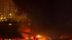 रनवे पर दौड़ते वक्त प्लेन से टकरा गया प्लेन, हुआ भयंकर हादसा, तस्वीरें सोशल मीडिया पर वायरल