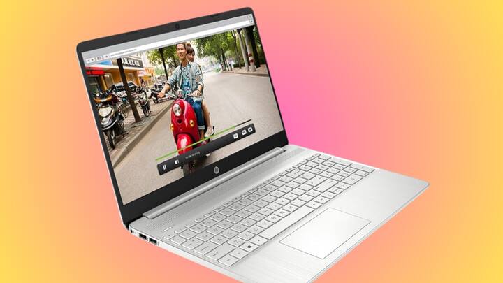 HP Laptop 14s, AMD Ryzen 5 5500U, 14-inch (Price: Rs 41,890 | Down From MRP: Rs 55,691): This model from the house of HP is powered by AMD Ryzen 5 5500U and features an FHD display of 14 inches (35.6 cm). It has a RAM of 8GB DDR4 and is paired with a storage of 512GB SSD. If we talk about the graphics then it comes with AMD Radeon Graphics and also has a backlit keyboard. Its lightweight design makes it easily portable and you can carry it to your offices if you prefer a lightweight laptop. (Image Source: HP)