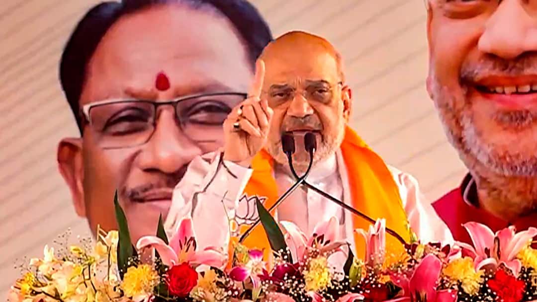 Amit Shah To Address Public Meeting In MP's Khajuraho Constituency Ahead Of LS Polls Lok Sabha polls Amit Shah address public meeting madhya pradesh Khajuraho Lok sabha constituency Amit Shah To Address Public Meeting In MP's Khajuraho Constituency Ahead Of LS Polls