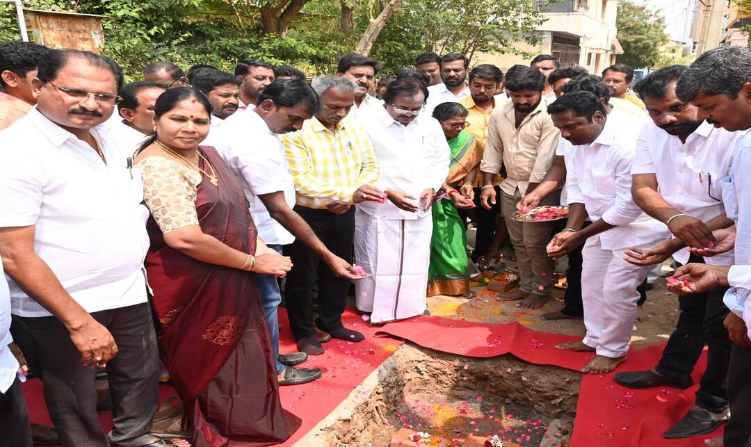 திருவண்ணாமலை: 97.67 கோடி மதிப்பில் பாதாள சாக்கடை திட்டம்: அடிக்கல் நாட்டினார்  முதலமைச்சர் ஸ்டாலின்