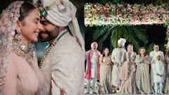 Rakul Preet Singh Photos : அன்பே பேரன்பே.. ரகுல் ப்ரீத் சிங் - ஜாக்கி பக்னானி ஜோடியின் திருமண க்ளிக்ஸ்!