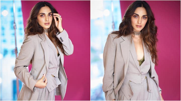 Kiara Advani Viral Photos: తాజాగా ఓ షోలో పాల్గొన్న బాలీవుడ్‌ బ్యూటీ కియారా ఈ సందర్భంగా బాస్‌ లేడీ గెటప్‌లో మెరిసింది. గ్రే కలర్‌ ప్యాంట్‌ సూట్‌ ధరించి స్టైలిస్‌ లుక్‌లో ఆకట్టుకుంటుంది.