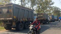 मध्य प्रदेशातून आलेल्या अवैध रेतीच्या 13 टीप्परवर कारवाई; अडीच कोटींचा मुद्देमाल केला जप्त