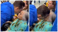 Watch: Salman Khan Kisses Mother Salma Khan During The CCL Match