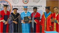 అమెరికన్ యూనివర్సిటీ నుంచి వీఎన్ ఆదిత్యకు డాక్టరేట్ - అమ్మకు అంకితం