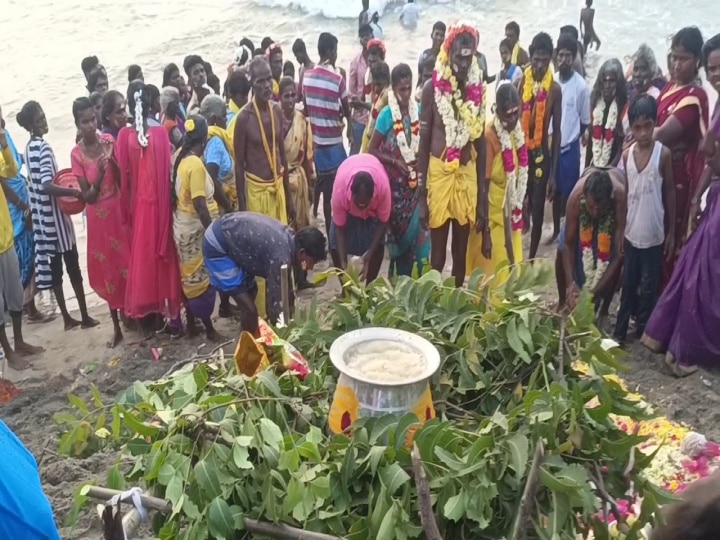 Masi magam: களை கட்டியது மாமல்லபுரம் மாசிமக திருவிழா..குவிந்த இருளர் பழங்குடியின மக்கள்..!