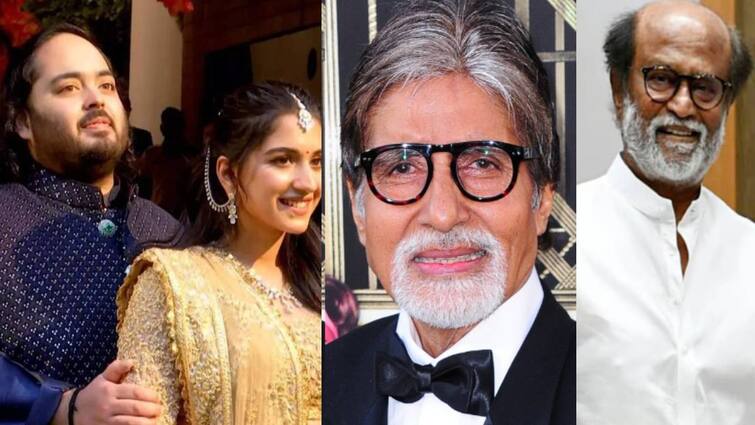 Amitabh Bachchan to  Rajinikanth inviting to participate Anant and Radhika Pre-Wedding Event Anant Ambani: அமிதாப் முதல் ரஜினி வரை.. அம்பானி மகன் திருமண கொண்டாட்டத்திற்கு பிரபலங்களுக்கு அழைப்பு!