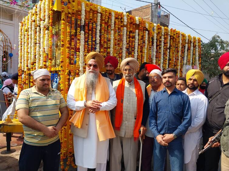 Speaker Sandhwa participated in the Nagar Kirtan organized on the occasion of Bhagat Ravidas Jayanti Guru Ravidas Jayanti : ਕੋਟਕਪੂਰਾ ਨਗਰ ਕੀਰਤਨ 'ਚ ਪਹੁੰਚੇ ਸਪੀਕਰ ਕੁਲਤਾਰ ਸੰਧਵਾ