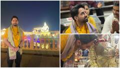 Ayushmann Khurrana ने किए महाकाल मंदिर के दर्शन, गले में माला, माथे पर तिलक लगाए भगवान की भक्ति में हुए लीन