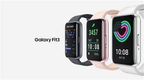 Samsung Galaxy Fit 3  fitness tracker launched in India with 13 day battery pack know more features marathi news Samsung Galaxy : 13 दिवसांचा बॅटरी पॅक आणि भन्नाट फीचर्ससह Samsung Galaxy Fit 3 फीटनेस ट्रॅकर भारतात लॉंच
