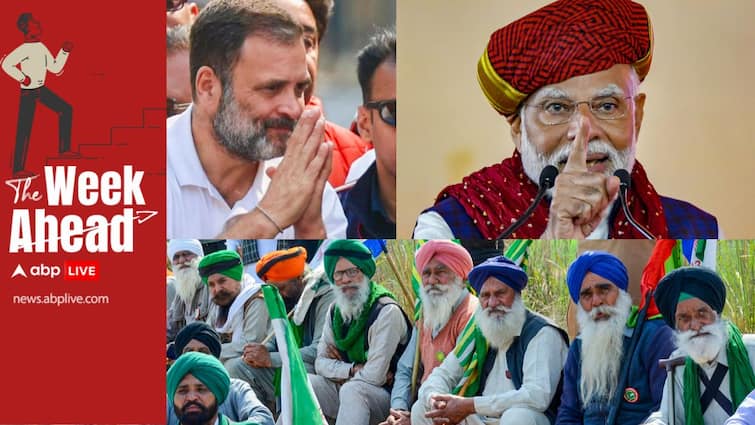 Lok Sabha Elections BJP Congress Bharat Jodo Nyay Yatra Rath Yatra Seat Sharing Farmers Protest Week Ahead Rahul Gandhi Modi Kamal Nath abpp BJP-Congress Battle Of Yatras, Oppn Seat Talks To Farmers’ Protest — The Week Ahead