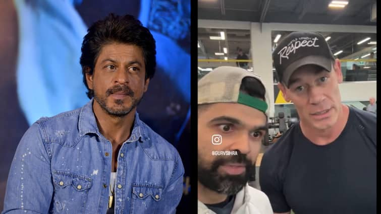 Shah Rukh Khan Tweets To WWE Star John Cena Singing 'Bholi Si Surat' Shah Rukh Khan Reacts To WWE Star John Cena Singing 'Bholi Si Surat'