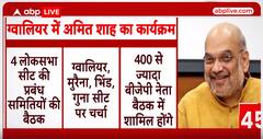 Loksabha Election: इन चार सीटों पर आज चर्चा करेंगे Amit Shah... 400 से ज्यादा BJP नेता होंगे शामिल|