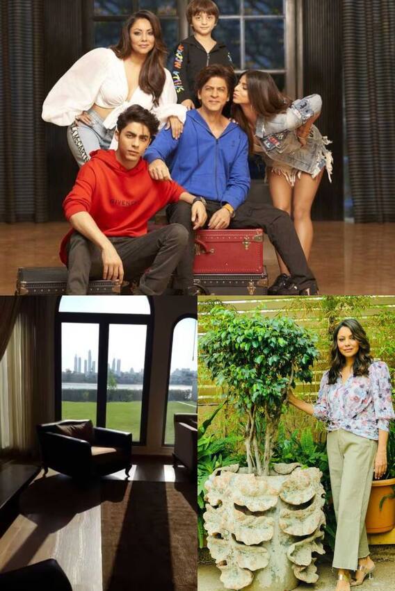 मुंबई से लेकर दुबई तक, यहां देखें किंग खान के बंगले की इनसाइड फोटोज