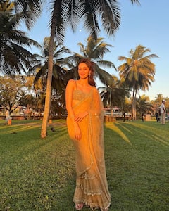 Ananya Panday : శారీ లుక్స్​లో అనన్య పాండే ఎంత అందంగా ఉందో.. మీరు చూశారా?