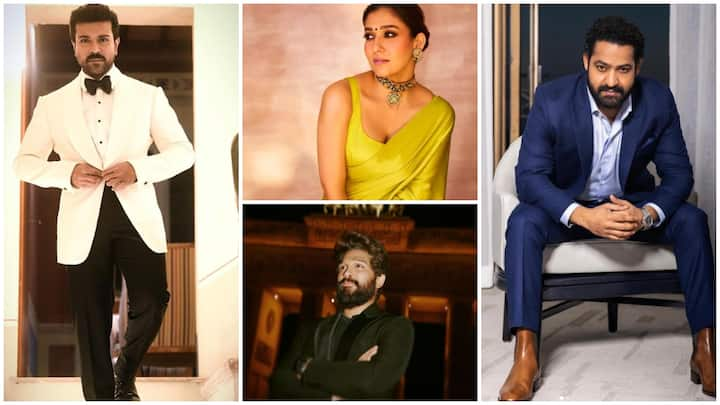 South Celebs Who Own Privet Jets: साउथ फिल्मों से लेकर साउथ के एक्टर्स तक का क्रेज इन दिनों फैंस के बीच देखने को मिल रहा है. साउथ सेलेब्स अपनी फिल्मों से करोड़ों रुपये कमाते हैं.