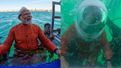 ద్వారకాలో ప్రధాని మోదీ స్కూబా డైవింగ్, సోషల్ మీడియాలో ఫొటోలు వైరల్
