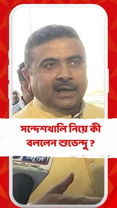 সন্দেশখালি নিয়ে কী বললেন শুভেন্দু ?